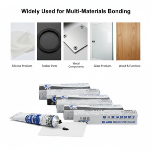 Adhésif silicone de qualité <span class=keywords><strong>alimentaire</strong></span> à durcissement lent pour ligne de production industrielle et solution de collage étanche pour le travail du <span class=keywords><strong>bois</strong></span> - Product Image 6