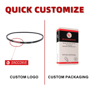 उच्च गुणवत्ता वाली बीहड़ मशीनरी xpb2800 रबर कोग्ड v बेल्ट - Product Image 6