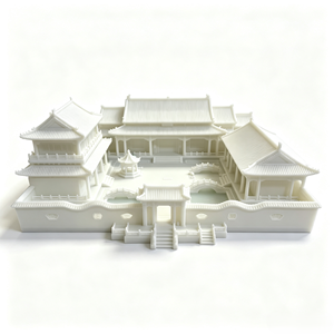Servicio de Impresión 3D SLA, Impresión 3D en Resina Blanca para Modelos de Arquitectura Antigua, Fábrica de Prototipos Rápidos - Product Image 1