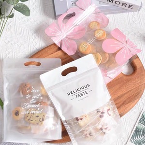 Moq 500 thực phẩm đóng gói Dây Kéo Túi tùy chỉnh in logo Cookie nhiệt niêm phong túi bánh quy đứng lên túi nhựa khóa zip - Product Image 6