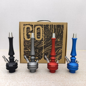 Hoob Mars MINI Shisha สแตนเลส hookah รัสเซีย Shisha chicha ชุดมอระกู่แบบพกพาสุดหรูสำหรับบาร์ - Product Image 1