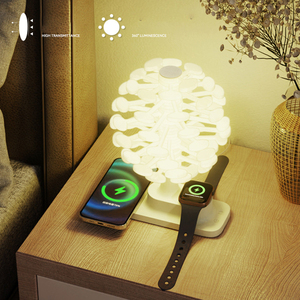 Lámpara de Noche Moderna con Diseño de Vaso, Recargable por USB, RGB, Altura Ajustable, Botón Manual, Uso Doméstico, Diseño Europeo - Product Image 5