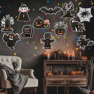 Décorations suspendues en <span class=keywords><strong>spirale</strong></span> pour Halloween, ornements de plafond en <span class=keywords><strong>spirale</strong></span>, découpes de citrouille, fantôme, chauve-souris, sorcière, décorations de plafond intérieures pour Halloween - Product Image 6