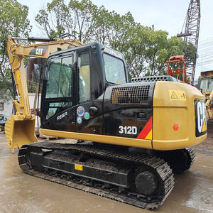 Excavatrice sur chenilles Caterpillar 12 tonnes d'occasion, modèle 312D 2012-2018, haute efficacité, moteur PLC, boîte de vitesses, pompe, prix d'usine - Product Image 2