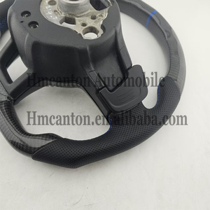 Nuevo Producto: Volante Deportivo de Fibra de Carbono y Cuero Perforado para Volkswagen Golf 7.5 GTI - Product Image 5