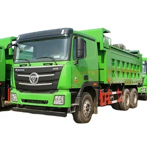 10jsd180 foton auman second hand dump used tipper truck for 6x4 new manual diesel euro 3 sale
