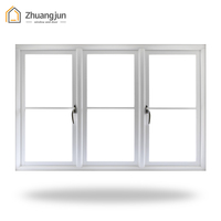Ventanas y Puertas de PVC UPVC de Alta Calidad y Bajo Precio, Ventana Corredera Moderna con Acabado Manual y Aislamiento Acústico para Lavandería
