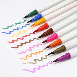 Ensemble de 12 marqueurs permanents à pointe fine, sans poussière, imperméables, pour le carton, le tissu, le papier, le plastique, l'acier, le vinyle, l'art DIY - Product Image 2