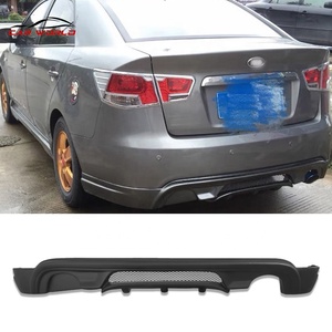 Nouvelle lèvre inférieure de pare-chocs avant pour <span class=keywords><strong>Forte</strong></span> 2009-2012, en ABS, installation avec colle 3M, kits carrosserie, jupes latérales, diffuseur arrière - Product Image 4