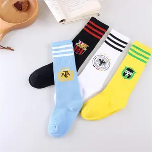 Professional Custom Athletic Elite Compression Terry Football Grip Soccer Socks Sports Socks For Kid