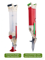 Semoir à grain portable semi-automatique à main avec pompe à moteur, haute productivité