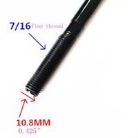 1PC R8 Draw Bar Milling Machine Part for Bridgeport Overall Drawbar M7/16 600mm