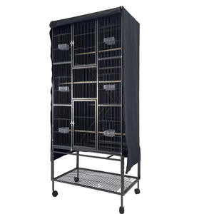 Çok katmanlı büyük Pet House kuşlar istiflenebilir kuş kafesi kanarya üreme kafesi s hareketli ekleme güvercin papağan kuş üreme kafesi satış - Product Image 1