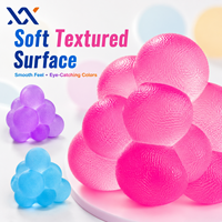 Nouveau style cube triangulaire en maltose, jouet anti-stress souple et coloré à remontée lente, unisexe, à partir de 14 ans - Vente chaude