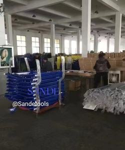 Chariot de plaques de plâtre en acier à 4 roues, chariot de cloisons sèches, chariot de panneaux de plaques de Sheetrock - Product Image 5