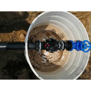 Válvula de Control Hidráulico Inteligente Zanchen DN100 de Plástico para Riego Agrícola, Tipo Piloto, Control de Flujo - Product Image 3