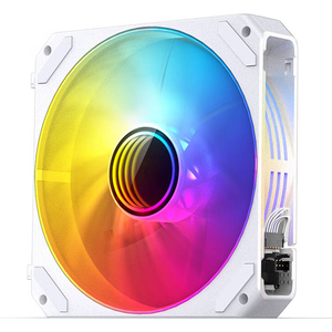 Ventilador SAMA Infinite ARGB <span class=keywords><strong>UNI</strong></span> para PC Gaming con Rodamiento Blindado de Cobre, Ventiladores de Refrigeración de Bajo Ruido - Product Image 3