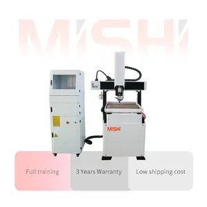 MISHI 4 eksen 3 eksen 6060 3d yönlendirici Cnc 600*900 küçük Cnc freze makinesi Mini Atc Cnc Router 6090