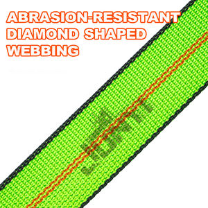 حزام إنقاذ للمقطورات مع خطاف سريع التثبيت، حزام ربط على شكل V بعرض 2 بوصة - Product Image 3