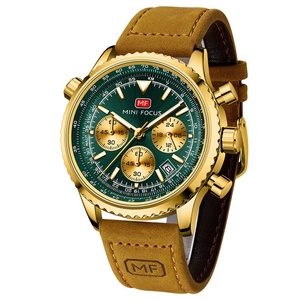 Montres personnalisées avec logo pour hommes, mouvement à quartz japonais, bracelet en cuir, prix des montres - Product Image 3