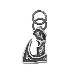 Nordic Hammer Norse Jewelry Necklace Amulet Pendant With <b>Chain</b> Crow Necklace for Men Stainless Steel Jewelry Gifts - Product Image 1