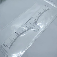 2023 nouveauté sourcils pochoir sourcil ligne adhésif Microblading Guide outil de maquillage Permanent réutilisable Silicone sourcil règle