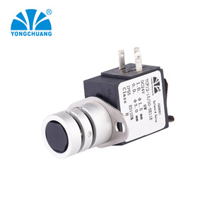 Yongchuang Solenoid Valve YCF13 15 30 DC24V 8W Pinch Type Two Way For Food Coffee Medical Use - Product Image 3