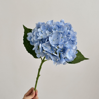 Grande Fleur d'Hydrangea Artificielle 176 cm pour Hôtels, Mariages, Saint-Valentin, Thanksgiving – Décoration Faite Main Longue Durée