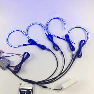 ไฟหน้า Bm F10 Angel Eyes กันน้ำ ไฟ Rgb ไฟ Led ทำงานได้ ไฟ Led Drl ขนาด <span class=keywords><strong>2</strong></span> นิ้ว ไฟตัดหมอก - Product Image 4