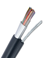 Câble de télécommunication Cat3/Cat5, câble téléphonique 10/20/25/50/100/300/500 paires, extérieur, aérien, CCA/cuivre, torsadé, multipaire