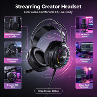 Casque de jeu filaire circum-auriculaire audiophile OEM ODM avec contrôle tactile et son surround Hi-Fi