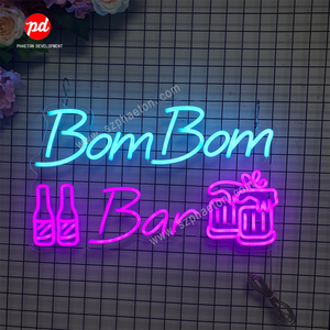 Neon Lights <strong>Sign</strong> <strong>Cocktails</strong> Logo <strong>Cocktail</strong> Glass Pattern for Home Bar Decoration Drink Neon Signs for Wall Restaurant Decorations - Product Image 5