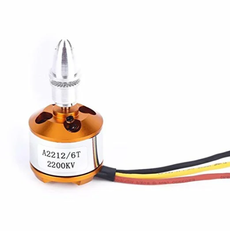A2212 6T 2200KV Brushless Motor for Drone (Soldered Connector)