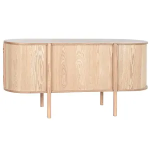 Rubberwood <b>Rattan</b> <b>TV</b> <b>Unit</b> 120x43.5x60cm - Product Image 3
