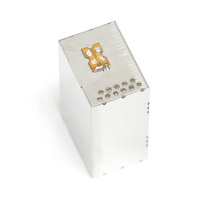 Motor Lineal LRA de Eje X de Respuesta Rápida Personalizado de 28x18x13 mm, Motor de Vibración de 65 Hz CA 2.0 Vrms, Actuador Resonante Lineal LRA