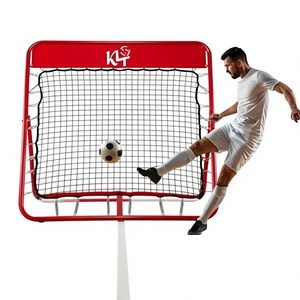 KLTW INT'L Panneau d'entraînement de football et de baseball en tube d'acier de 32 mm, angle réglable, pour rebond et chukball - Product Image 1