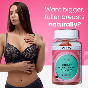 Gommes d'agrandissement du sein personnalisées directes de l'usine suppléments beauté raffermissement de la peau bonbons pour les seins - Product Image 5