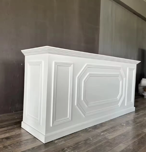 طاولة بار خشبية حديثة للمطبخ وقبو النبيذ والمناسبات الخارجية وحفلات الزفاف والمزارع والمدارس والحدائق - أثاث للاستخدام التجاري - Product Image 6