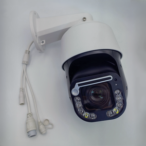 Kamera IP PoE 8MP luar ruangan dengan Pan Tilt 30X perbesaran optik, kamera keamanan PTZ kecepatan 360 dengan penglihatan malam warna <span class=keywords><strong>IR</strong></span> 120m - Product Image 3