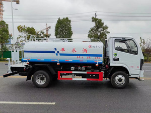 Camion-citerne à eau DONGFENG 5CBM, canon à eau haute pression, camion-citerne d'assainissement municipal - Product Image 6