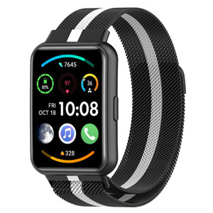 Nouvelle arrivée en acier inoxydable métal milanais boucle bande magnétique Smartwatch bracelet pour <span class=keywords><strong>Huawei</strong></span> Watch Fit 2 /<span class=keywords><strong>fit2</strong></span> Active - Product Image 2