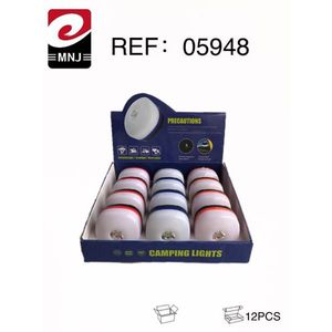 Luces de camping MNJ, 12 piezas, iluminación LED portátil para exteriores, para uso en tiendas de campaña y viajes - Product Image 1