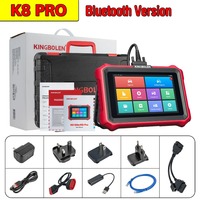 Herramienta de Diagnóstico Automotriz KINGBOLEN K8 PRO 2026 con Actualización Gratuita de por Vida, Codificación ECU de Sistema Completo, 40 Servicios, Escáner OBD2 Bidireccional