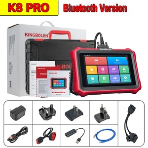 Herramienta de Diagnóstico Automotriz KINGBOLEN K8 PRO 2026 con Actualización Gratuita de por Vida, Codificación ECU de Sistema Completo, 40 Servicios, Escáner OBD2 Bidireccional - Product Image 1