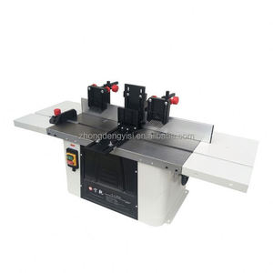 Multifunctional Industrial Wood Planer Machine 220V <b>Bench</b> Planer Motor Multipurpose Thicknesser Woodworking Combination <b>Tool</b> - Product Image 1
