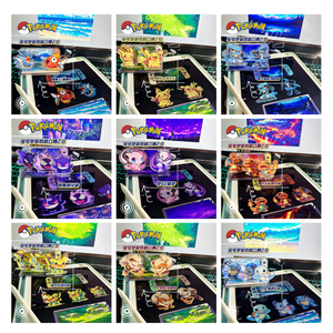 Support de console de <span class=keywords><strong>jeu</strong></span> <span class=keywords><strong>Pok</strong></span>émoned JPS Rare Creative 2.0, plateau en acrylique transparent de haute qualité 3D, boîte de booster de cartes à collectionner de <span class=keywords><strong>jeu</strong></span> de société - Product Image 4