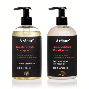 Champú Estimulante y Refrescante con Arcilla Verde y Aceites Esenciales Puros para el Crecimiento del Cabello, Cabello Más Fuerte y Limpio - Product Image 1