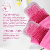 Compresse froide réutilisable pour le périnée, coussin de refroidissement post-partum, compresse chaude et froide pour les femmes après la grossesse et l'accouchement, soulagement de la douleur