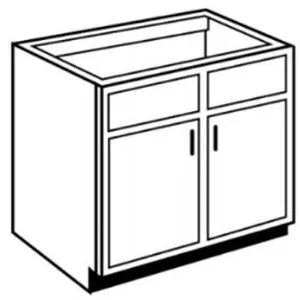 Шкаф для кухонной раковины базовые шкафы