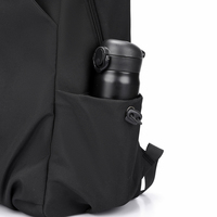 Sac à dos pour ordinateur portable de luxe avec logo personnalisé Sac étanche à la mode avec doublure durable en polyester et fermeture à glissière pour les voyages quotidiens en plein air